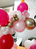 Allestimento Battesimo Hula Hoop , Orsetto e Scritta