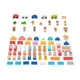Blocchi In Legno – Città (100 pz)