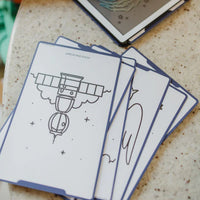 Kidydraw Tavola da Disegno Mini – Galaxi