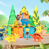Gioco Magnetico- Set Tema Dinosauri 49 pz