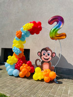 Allestimento Cerchio con Sagoma e Numerone