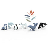 Set Animali di Legno ( abbinalo alla Mappa del Mondo)