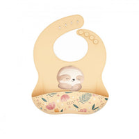 Bavaglino con Tasca in Silicone (disponibile in più fantasie)