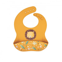 Bavaglino con Tasca in Silicone (disponibile in più fantasie)