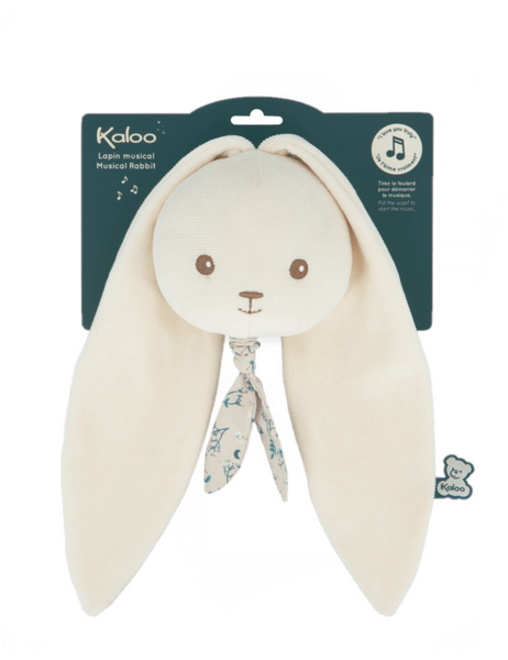 Peluche Coniglio Musicale Crema
