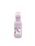 Borraccia in acciaio inox da 500 ml - Unicorno Sparkly