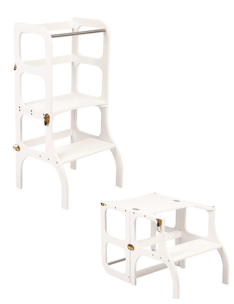Step'n'Sit - Torre Montessoriana e Tavolo con Poltrona (Personalizzabile)