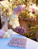 Allestimento Cerchio con Nome e Sagoma