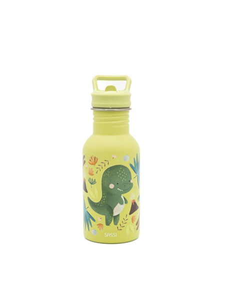 Borraccia in acciaio inox da 500 ml - Dinosauro Cracky