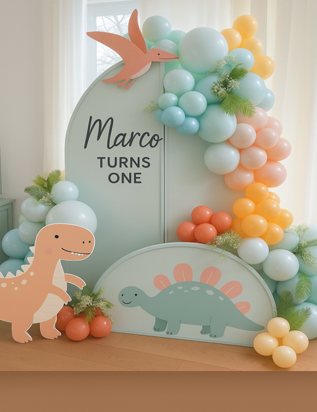 Allestimento Pannello e Sagome Dino World
