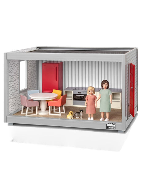 Lundby – Set Iniziale (stanza+arredi+personaggi)