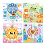 Scatola creativa grande con strass - 3 anni