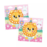 Scatola creativa grande con strass - 3 anni