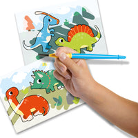 My First - Colora Con L'acqua Dinos