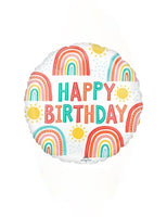 Happy Birthday Arcobaleno Retrò