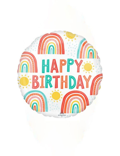 Happy Birthday Arcobaleno Retrò