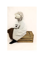 Coperta Con Cappuccio - Pecora