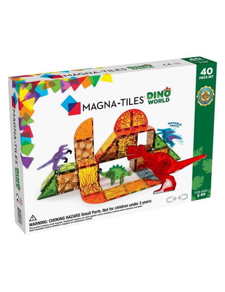 Magna Tiles Dino World - 40 Pezzi