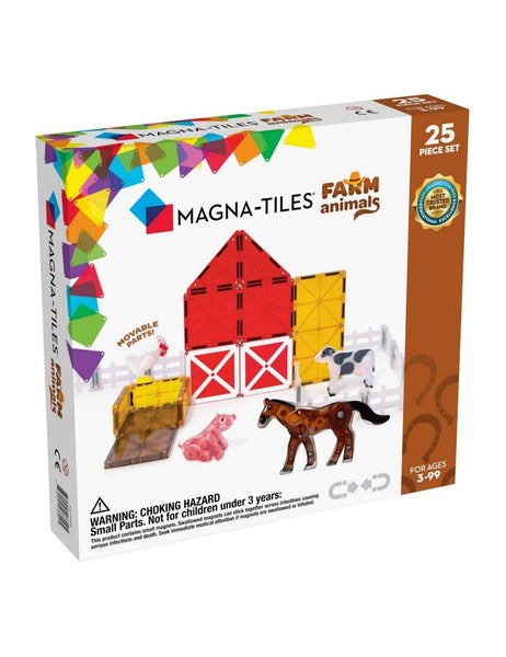 Magna Tiles Farm Animals - 25 Pezzi