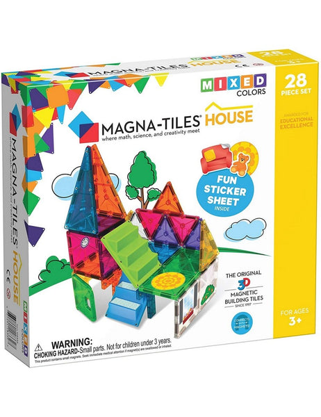 Magna Tiles House - 28 Pezzi