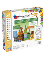 Magna Tiles Safari Animals - 25 Pezzi